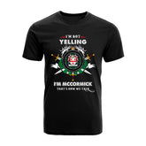 McCormick Tartan Crest T-shirt - I'm not yelling style