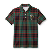 Buchan Ancient Tartan Crest Birdseye Mesh Polo Shirt
