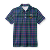 Cooper Ancient Tartan Crest Birdseye Mesh Polo Shirt