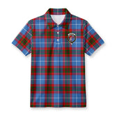 Dalmahoy Tartan Crest Birdseye Mesh Polo Shirt
