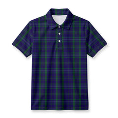 Davies Tartan Birdseye Mesh Polo Shirt