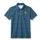Matheson Hunting Ancient Tartan Crest Birdseye Mesh Polo Shirt