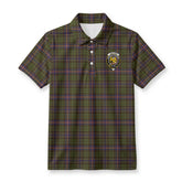 McVicker Tartan Crest Birdseye Mesh Polo Shirt