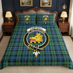 Campbell Ancient 02 Tartan Crest Bedding Set