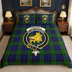 Campbell Modern Tartan Crest Bedding Set