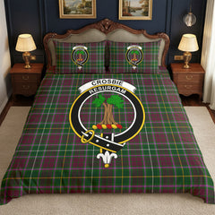 Crosbie Tartan Crest Bedding Set