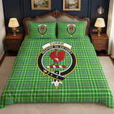Currie Tartan Crest Bedding Set