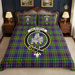 Dalrymple Tartan Crest Bedding Set