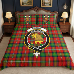 Fairlie Tartan Crest Bedding Set