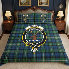 Forbes Ancient Tartan Crest Bedding Set