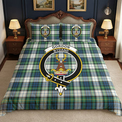 Gordon Dress Ancient Tartan Crest Bedding Set