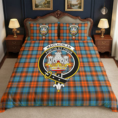MacLachlan Ancient Tartan Crest Bedding Set