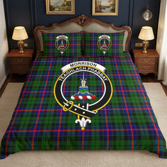 Morrison Modern Tartan Crest Bedding Set
