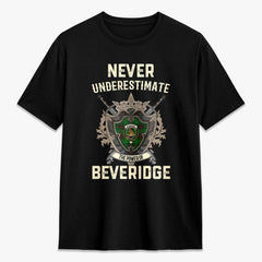 Beveridge Tartan Crest 2D T-shirt - Never Underestimate Style