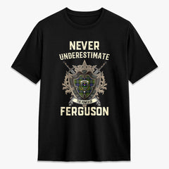 Ferguson Tartan Crest 2D T-shirt - Never Underestimate Style