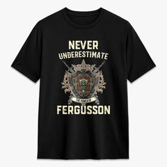 Fergusson Weathered Tartan Crest 2D T-shirt - Never Underestimate Style