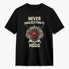 Hogg Tartan Crest 2D T-shirt - Never Underestimate Style