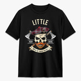 Little Tartan Crest 2D T-shirt - Alba Skull Style