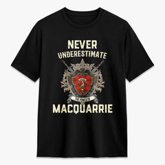 MacQuarrie Tartan Crest 2D T-shirt - Never Underestimate Style