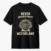 McFarlane Hunting Ancient Tartan Crest 2D T-shirt - Never Underestimate Style
