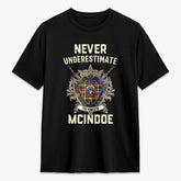 McIndoe Tartan Crest 2D T-shirt - Never Underestimate Style