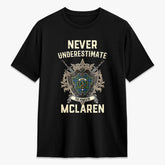 McLaren Ancient Tartan Crest 2D T-shirt - Never Underestimate Style