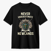 Newlands Tartan Crest 2D T-shirt - Never Underestimate Style