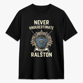 Ralston Tartan Crest 2D T-shirt - Never Underestimate Style