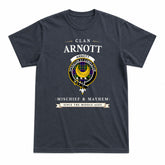 Arnott Tartan Crest Mischief and Mayhem T-shirt