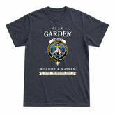 Garden Tartan Crest Mischief and Mayhem T-shirt