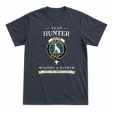 Hunter Ancient Tartan Crest Mischief and Mayhem T-shirt