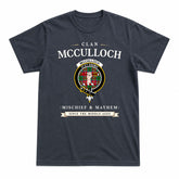 McCulloch Tartan Crest Mischief and Mayhem T-shirt