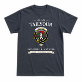 Tailyour (or Taylor) Tartan Crest Mischief and Mayhem T-shirt