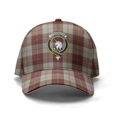 Cunningham Burgundy Dancers Tartan Crest Classic Cap