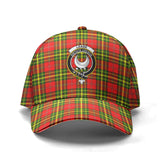 Leask Tartan Crest Classic Cap