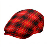 McIver Modern Tartan Flat Caps