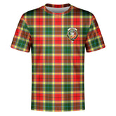 Gibson Tartan Crest T-shirt