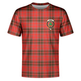 Grant Weathered Tartan Crest T-shirt
