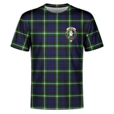 Lamont Modern Tartan Crest T-shirt