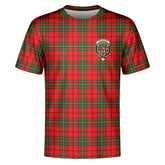 MacAulay Modern Tartan Crest T-shirt