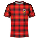 McIver Modern Tartan Crest T-shirt