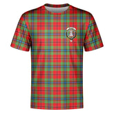 McLean of Duart Modern Tartan Crest T-shirt
