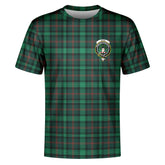 Ross Hunting Modern Tartan Crest T-shirt