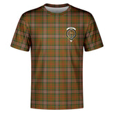 Scott Brown Modern Tartan Crest T-shirt