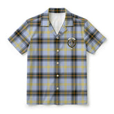 Bell of the Borders Tartan Crest Hawaiian Shirt