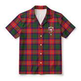 Belshes Tartan Crest Hawaiian Shirt