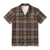 Cameron of Erracht Weathered Tartan Crest Hawaiian Shirt