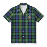 Campbell Argyll Ancient Tartan Crest Hawaiian Shirt