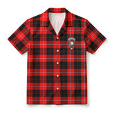 Cunningham Modern Tartan Crest Hawaiian Shirt