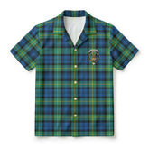 Gordon Ancient Tartan Crest Hawaiian Shirt